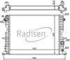 Land Rover Defender Radyatör 2.5 TDI RADISEN