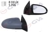 Dış Dikiz Aynası Elektrikli Isıtmalı Sağ Accent Era 06 Boyalı