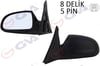 Dış Dikiz Aynası Elektrikli Sol Accent 11/99-03/03 Isıtmalı Vm-453Ehl