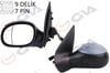 Dış Dikiz Aynası Elektrikli Sol Peugeot 206 98 Astarlı Vm-206Ehpal