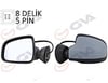 Dış Dikiz Aynası Mekanik Sol Accent Era 06 Vm-445L