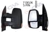 Dış Dikiz Aynası Mekanik Sol Iveco Daıly 06-13 Kısa Kol Sinyalli Vm-6950L