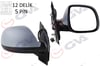Dış Dikiz Aynası Sağ Transporter T7 Elektrikli-Isıtmalı-Siyah 5 Fiş 2015 Vm-6373