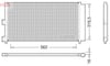 Fiat Doblo Idea Punto Lancia Ypsilon Klima Radyatörü Kondenser 1.2 1.3JTD... DENSO