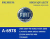 Fiat Doblo Idea Grande Punto Arka Bagaj Arması Çelenk Mavi 85 MM AYHAN