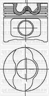 Fiat Doblo Opel Astra H Vectra C Zafira B Piston Segman 1.9 JTD CDTI 82.00 STD YENMAK