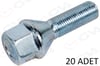 Tofaş Doğan Kartal Şahin Bijon Cıvatası Galvaniz M12x1.50x31 GVA