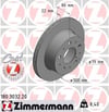 Fiat Ducato 06> Peugeot Boxer 06> Citroen Jumper 06> Arka Fren Diski ZIMMERMANN