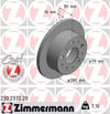 Fiat Ducato Arka Fren Diski ZIMMERMANN
