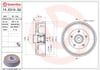 Dacia Duster Fren Kampanası Rulmanlı ABS Sensörlü BREMBO