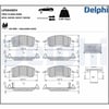 Honda E Elektrikli Fren Balatası DELPHI
