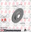 BMW E30 316-316i-318i Ön Fren Aynası Delikli ZIMMERMANN