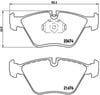 BMW E36 E46 E34 E32 E85 E86 Ön Fren Balatası BREMBO