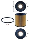 BMW M52-M54 E36-E46-E39-E60-E61-E38-E65-E66-E83-E53-E85 Yağ Filtresi MAHLE