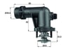 BMW Termostat 105 C M43 MAHLE