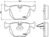 BMW E38 E46 E53 E83 E85 E86 E39 E85 E52 Land Rover Range Rover III L322 Arka... BREMBO