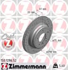 BMW E39 Arka Delikli Fren Diski ZIMMERMANN
