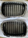 BMW E39 Ön Panjur Böbrek Krom Siyah Set GKL