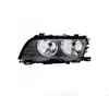 BMW E46 Ön Far Siyah Zemin Sol DOGAN-