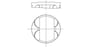 BMW M52 B20 Piston Segman 80 MM STD MAHLE