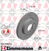 BMW E46 E36 E85 Ön Fren Diski Delikli ZIMMERMANN