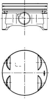 BMW Motor Piston Segman STD 84.00 4 Silindir KOLBEN