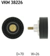 BMW E46 Volvo XC90 Alternatör Gergi Rulmanı SKF