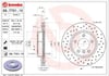 BMW E46 Ön Fren Diski Delikli BREMBO