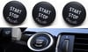 BMW E60 E90 E84 E70 E71 E72 Start Stop Düğme Kapağı [Siyah] GKL