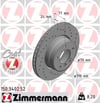 BMW E60 E61 E63 E64 Ön Delikli Fren Diski ZIMMERMANN