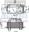 BMW E60 E61 E63 E64 E65 E66 E67 E68 Şanzıman Yağ Soğutucu RADISEN