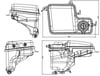 BMW E65 E66 Radyatör Yedek Su Deposu MAHLE