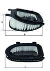 BMW E70 E71 E72 F25 F15 Hava Filtresi MAHLE