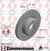 BMW E81 E87 E88 E90 Ön Fren Diski Delikli ZIMMERMANN