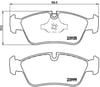 BMW E87 E90 E91 Ön Fren Balatası BREMBO