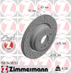 BMW E90 E91 E92 E93 E84 Arka Delikli Fren Diski ZIMMERMANN