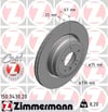 BMW E90 E91 E92 E93 E84 Arka Fren Diski ZIMMERMANN