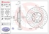 Ford USA Edge Mazda CX-7 CX-9 Fren Diski BREMBO