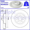Fiat Egea Arka Fren Diski DELPHI