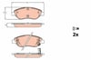 Fiat Egea Ön Balata Büyük Tip TRW