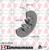Renault Espace IV Arka Fren Diski ZIMMERMANN