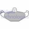 Lotus Esprit Renault 21 25 Espace Laguna Safrane Arka Fren Balatası DELPHI