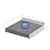 BMW F01 F02 F03 F04 G11 G12 Karbonlu Polen Filtresi UFI