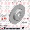 BMW F10 F06 F12 F13 F07 F01 F02 F03 F04 Arka Fren Diski ZIMMERMANN