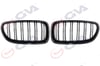 BMW F10 Ön Panjur Böbrek Set Parlak Siyah Çift Çıta GKL