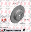 BMW F10 F15 F16 Arka Fren Diski ZIMMERMANN