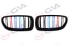 BMW F10 F11 F18 Ön Panjur Böbrek Set M Tech Renkli GKL