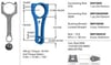 BMW N13 F20 Piston Kolu BMY