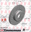 BMW F20 F21 F22 F23 F30 F31 F34 F32 F33 F36 Ön Fren Diski ZIMMERMANN