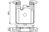 BMW F20 F21 F22 F23 Fren Balatası Arka M Performance BOSCH